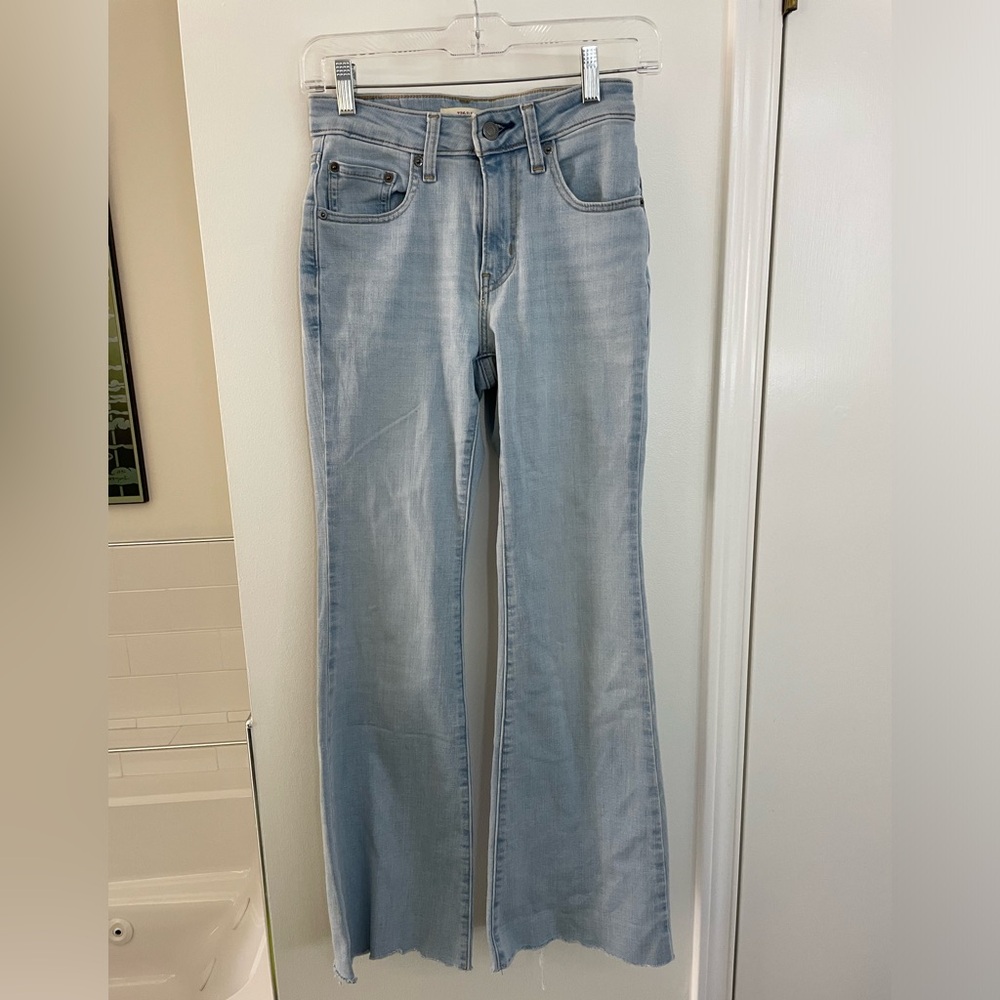 Levi 726 flare high rise jeans